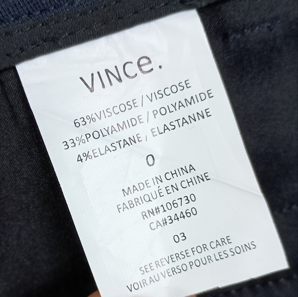 Vince Ankle Trouser in Navy 💙 Size 0 - Picture 5 of 5